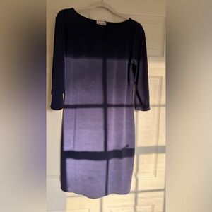 Comfy Navy Blue  Dress